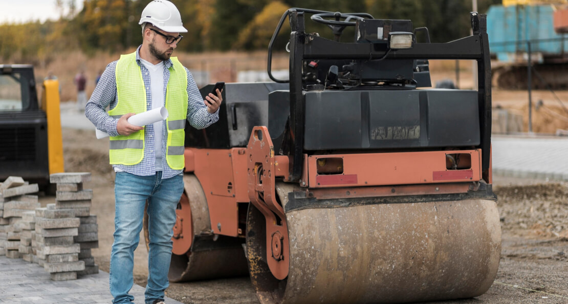 Equipment and machinery inspection in industrial facility